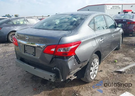 2016 Nissan Sentra S из США, поврежденный, VIN 3N1AB7AP4GY334098